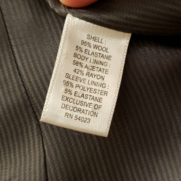 Black Banana Republic Blazer, size 6 - Picture 5 of 6